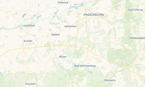 Regenradar Ahden: aktuelle Niederschläge in Ahden und Umgebung, Stand 27. Oktober 2026 um 16:20 Uhr