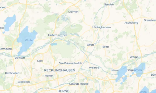 Regenradar Vorschaubild - Aktuelle Niederschläge in Ahsen und Umgebung