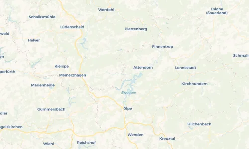 Regenradar Vorschaubild - Aktuelle Niederschläge in Albringhausen und Umgebung