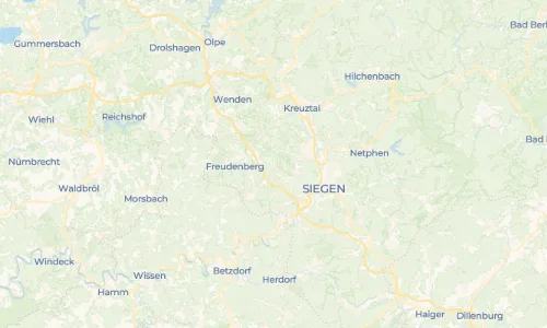 Regenradar Vorschaubild - Aktuelle Niederschläge in Alchen und Umgebung