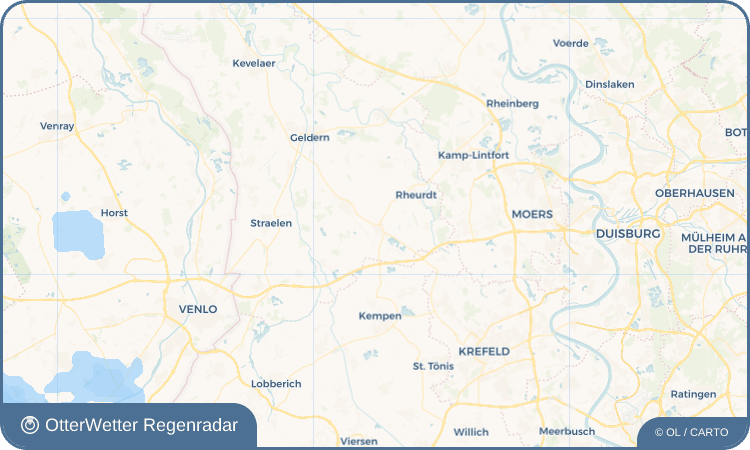 OtterWetter Regenradar-Widget Aldekerk