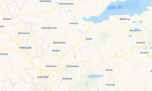 Regenradar Vorschaubild - Aktuelle Niederschläge in Aldenhoven und Umgebung