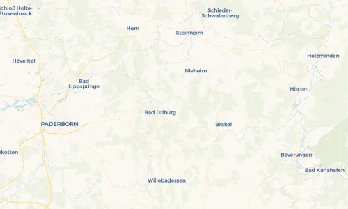 Regenradar Vorschaubild - Aktuelle Niederschläge in Alhausen und Umgebung
