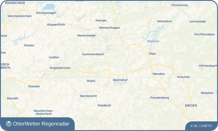 Wetter-Widget-Vorschau mit Vorhersagedaten für Allenbach