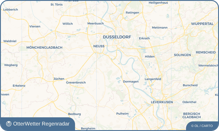OtterWetter Regenradar-Widget Allerheiligen