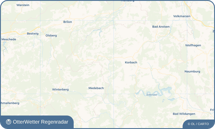 OtterWetter Regenradar-Widget Alleringhausen