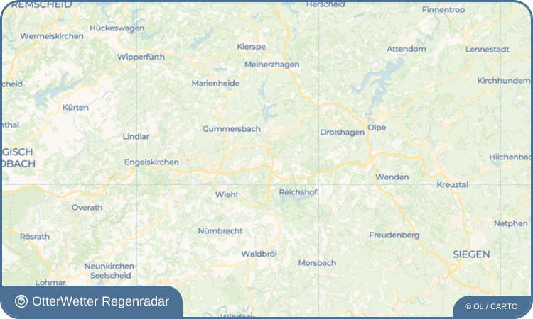 OtterWetter Regenradar-Widget Allinghausen