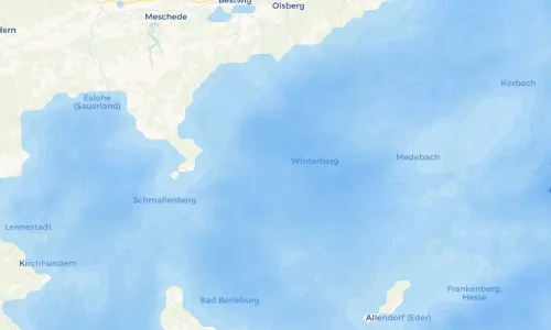 Regenradar Vorschaubild - Aktuelle Niederschläge in Altastenberg und Umgebung