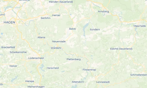 Regenradar Vorschaubild - Aktuelle Niederschläge in Altenaffeln und Umgebung