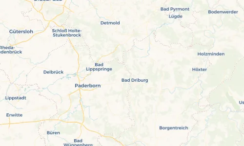 Regenradar Vorschaubild - Aktuelle Niederschläge in Altenbeken und Umgebung
