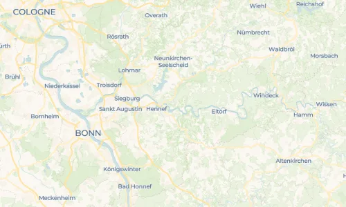 Regenradar Vorschaubild - Aktuelle Niederschläge in Altenbödingen und Umgebung