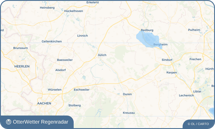 OtterWetter Regenradar-Widget Altenburg