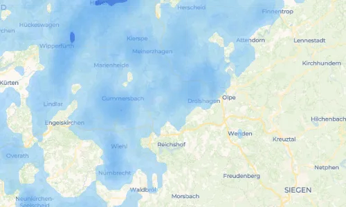 Regenradar-Vorschau: aktuelle Niederschläge in Altenothe und Umgebung