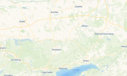 Regenradar Vorschaubild - Aktuelle Niederschläge in Altenrüthen und Umgebung