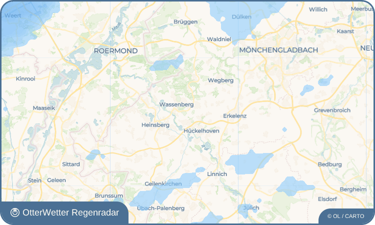 OtterWetter Regenradar-Widget Altmyhl