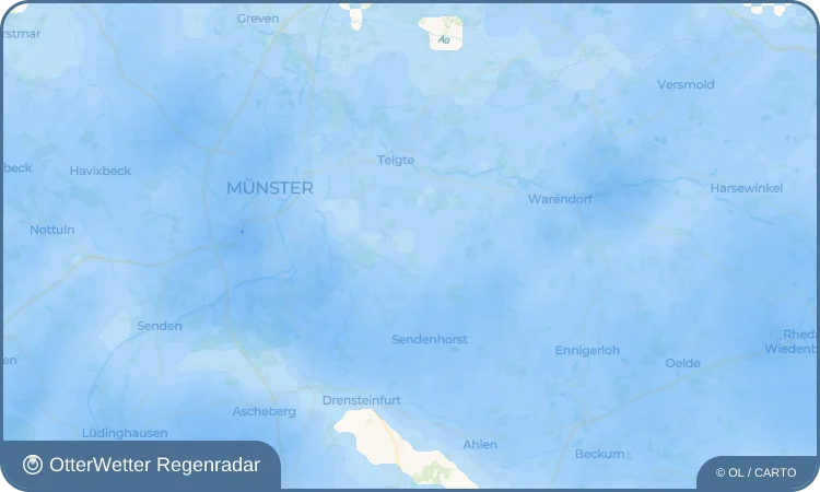 Widget-Vorschau für Alverskirchen Wetter-Widget-Vorschau mit Vorhersagedaten für Alverskirchen