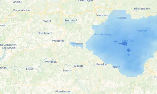 Regenradar Alzen: aktuelle Niederschläge in Alzen und Umgebung, Stand 21. Oktober 2026 um 0:25 Uhr