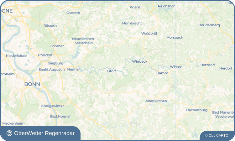 OtterWetter Regenradar-Widget Alzenbach