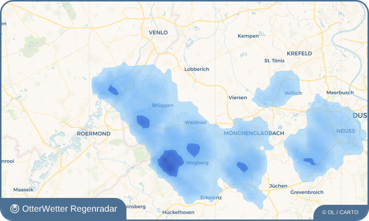 OtterWetter Regenradar-Widget Amern