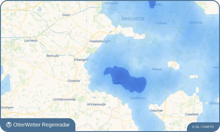 Widget-Vorschau für Ammeloe Wetter-Widget-Vorschau mit Vorhersagedaten für Ammeloe