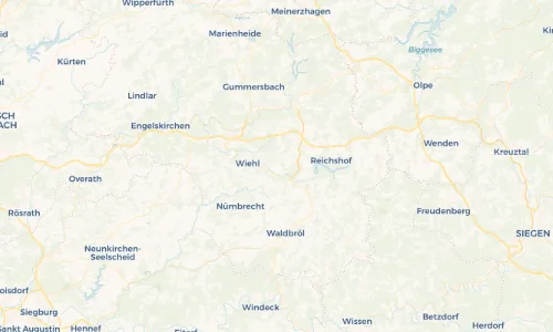 Regenradar Vorschaubild - Aktuelle Niederschläge in Angfurten und Umgebung