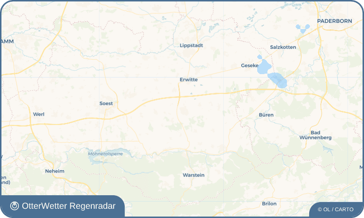 OtterWetter Regenradar-Widget Anröchte