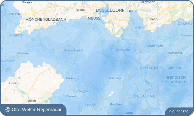 Widget-Vorschau für Anstel Wetter-Widget-Vorschau mit Vorhersagedaten für Anstel