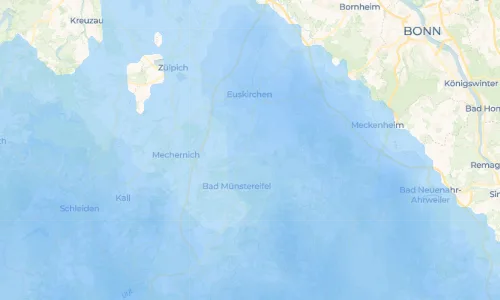 Regenradar Vorschaubild - Aktuelle Niederschläge in Arloff und Umgebung