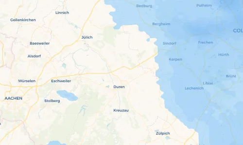 Regenradar Vorschaubild - Aktuelle Niederschläge in Arnoldsweiler und Umgebung