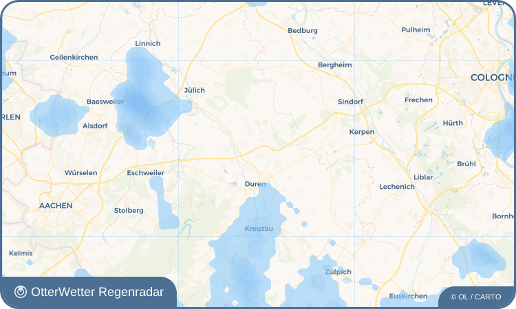 Widget-Vorschau für Arnoldsweiler Wetter-Widget-Vorschau mit Vorhersagedaten für Arnoldsweiler