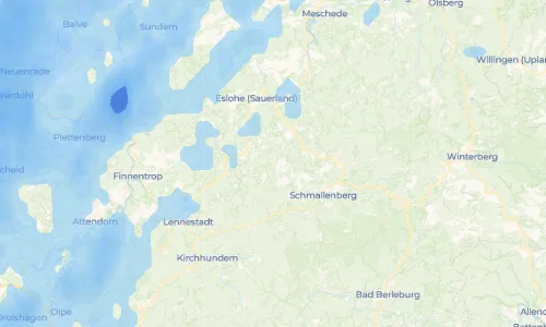 Regenradar Vorschaubild - Aktuelle Niederschläge in Arpe und Umgebung