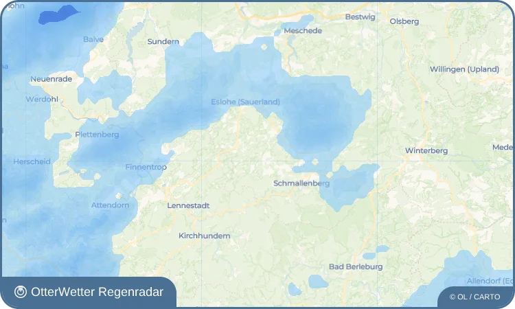 Widget-Vorschau für Arpe Wetter-Widget-Vorschau mit Vorhersagedaten für Arpe