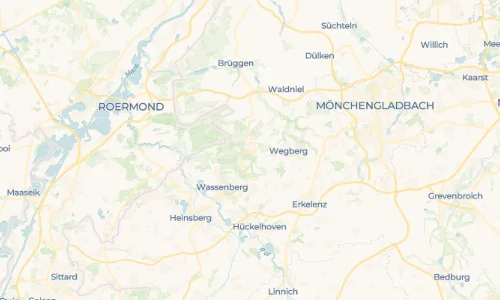Regenradar Vorschaubild - Aktuelle Niederschläge in Arsbeck und Umgebung