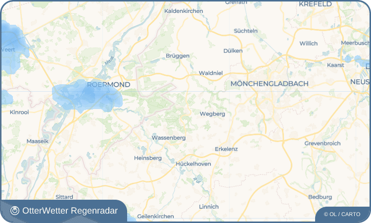 OtterWetter Regenradar-Widget Arsbeck