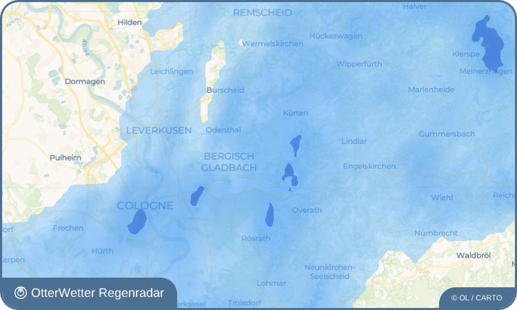 OtterWetter Regenradar-Widget Asselborn