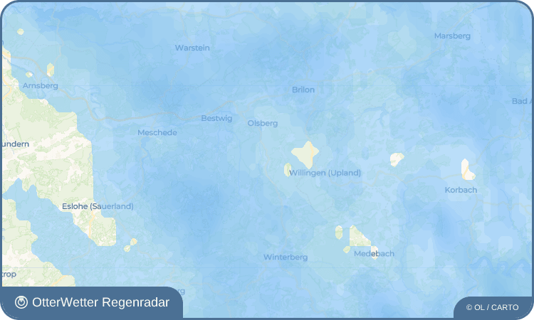 Widget-Vorschau für Assinghausen Wetter-Widget-Vorschau mit Vorhersagedaten für Assinghausen