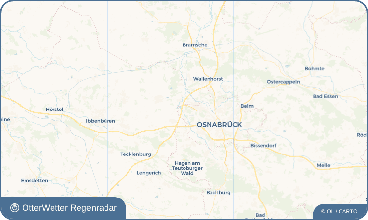 OtterWetter Regenradar-Widget Atter