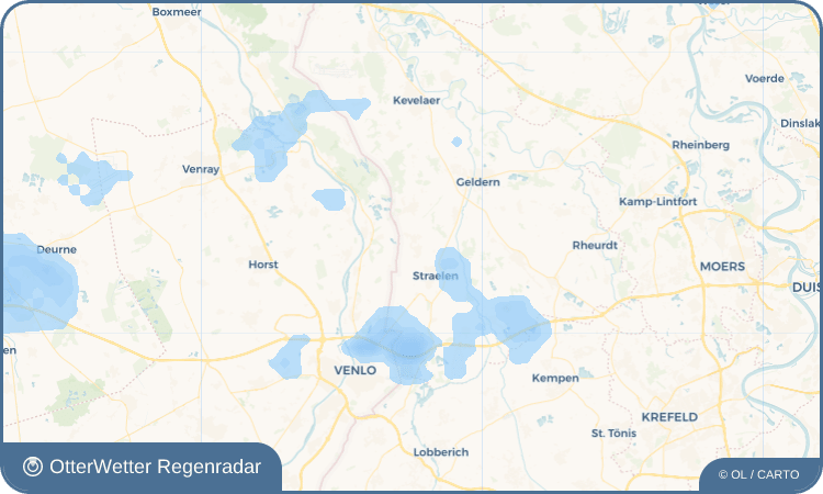 Widget-Vorschau für Auwel Wetter-Widget-Vorschau mit Vorhersagedaten für Auwel