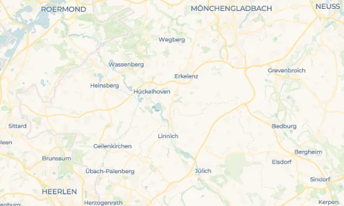 Regenradar Baal: aktuelle Niederschläge in Baal und Umgebung, Stand 22. Oktober 2026 um 11:30 Uhr