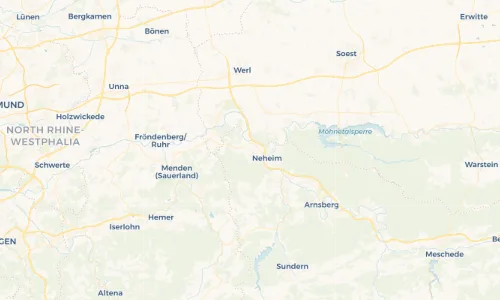 Regenradar Vorschaubild - Aktuelle Niederschläge in Bachum und Umgebung