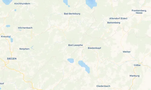 Regenradar Vorschaubild - Aktuelle Niederschläge in Bad Laasphe und Umgebung