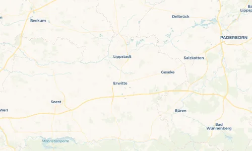 Regenradar Vorschaubild - Aktuelle Niederschläge in Bad Westernkotten und Umgebung