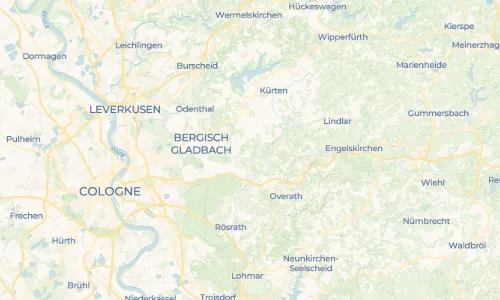 Regenradar Vorschaubild - Aktuelle Niederschläge in Bärbroich und Umgebung