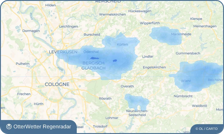 Widget-Vorschau für Bärbroich Wetter-Widget-Vorschau mit Vorhersagedaten für Bärbroich