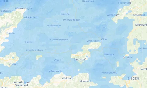 Regenradar Vorschaubild - Aktuelle Niederschläge in Baldenberg und Umgebung