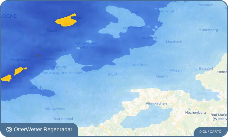 Widget-Vorschau für Baleroth Wetter-Widget-Vorschau mit Vorhersagedaten für Baleroth