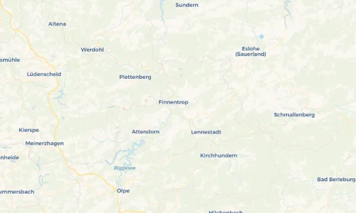 Regenradar-Vorschau: aktuelle Niederschläge in Bamenohl und Umgebung