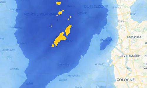 Regenradar Barrenstein: aktuelle Niederschläge in Barrenstein und Umgebung, Stand 20. Oktober 2026 um 14:45 Uhr