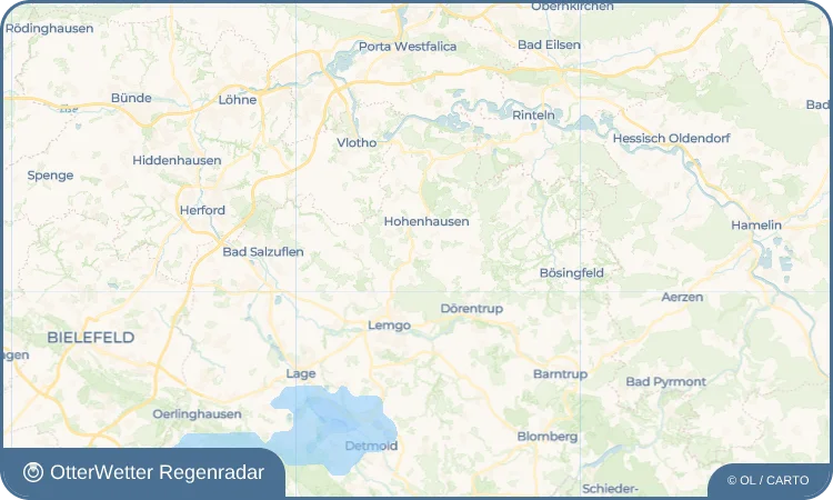 Wetter-Widget-Vorschau mit Vorhersagedaten für Bavenhausen