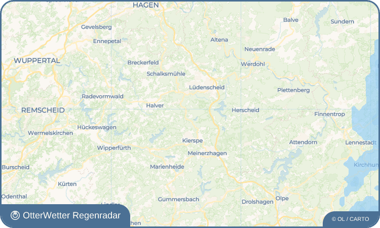 Widget-Vorschau für Beckinghausen Wetter-Widget-Vorschau mit Vorhersagedaten für Beckinghausen